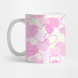 Beautiful valentine background pattern Mug